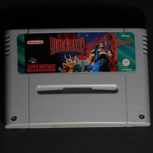 Blackhawk super nintendo - super,