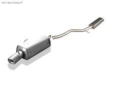 FOX Système Complet de Kat Peugeot 206 S16 Hayon Cabriolet 100kW 88x79 Rectangle