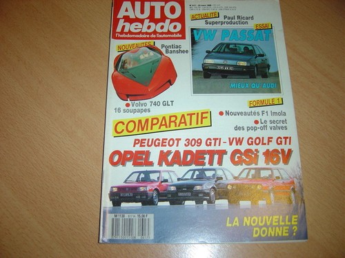 Auto hebdo 617 309 - n°617,
