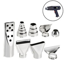 Lot de 8 Buses ?? Air Chaud 35mm Acier Inoxydable Compatible avec Chaleur 2000W