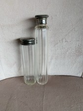 2 Flacons de PARFUM en ARGENT