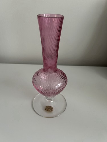 Vase cristal val saint - val, lambert