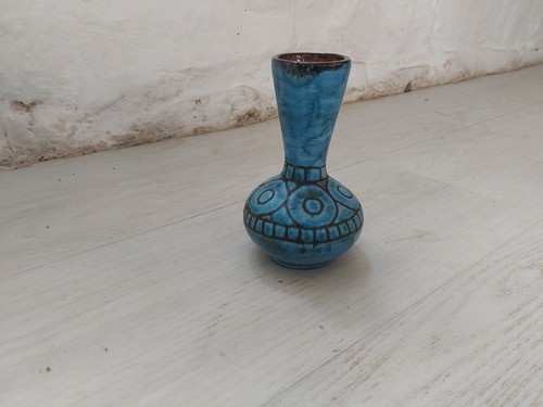 Vase bleu alain - alain, maunier