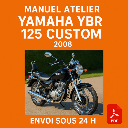 Manuel atelier yamaha 125 ybr - 125,