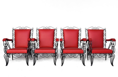 Fauteuils fer forgé - fauteuils, en