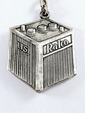 PORTE-CLES - BATTERIES RALCO 1960s ORIGINAL - ALUMINIUM - Vintage -