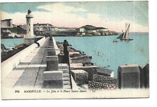 13 MARSEILLE  LA JETEE ET