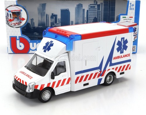 Fourgon burago mercedes - burago, 1/43