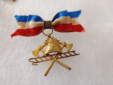 POMPIERS INSIGNE RUBAN