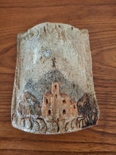 vase mural céramique 14cm - Vallauris - signé Voldemar Volkoff - bon état