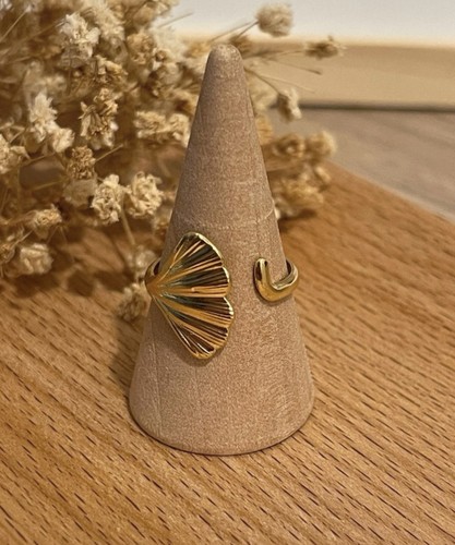 Bague sertie fantaisie métal