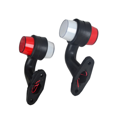 12v 24v led rouge - rouge, côté