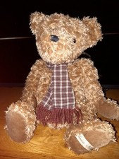 Od/ Grande Peluche Doudou Ours Louise Mansen 30 Cm Assis Ttbe