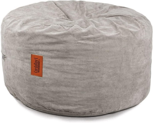 Corduroy bean bag pouf - corduroy,