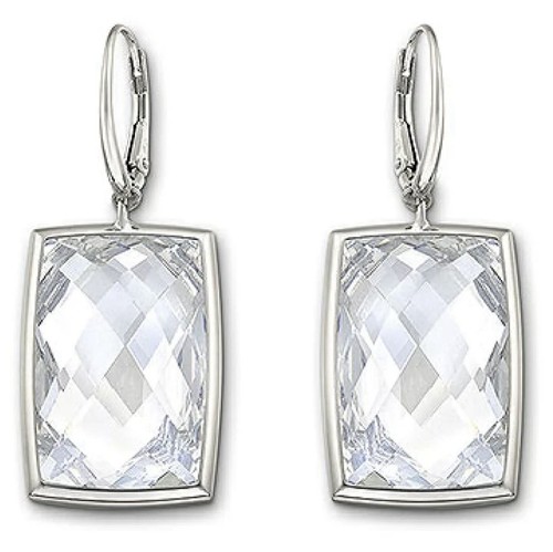 Swarovski clear crystal drop - clear,