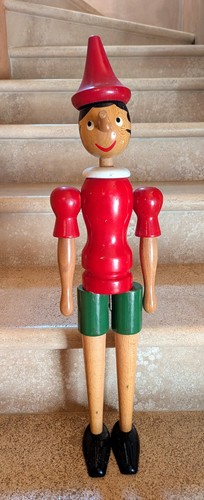 Pinocchio marionnette bois - pinocchio,