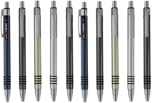 Stylos bille encre bleu - à,