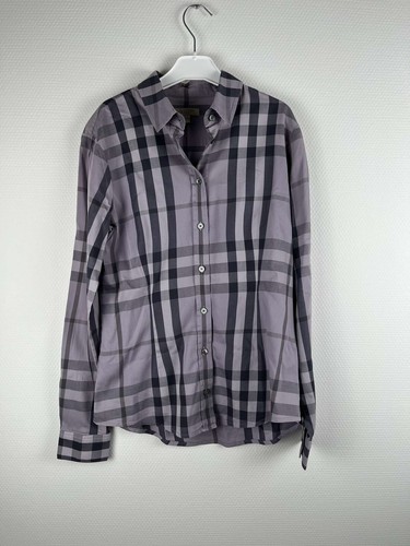 Chemise burberry violette - chemise,