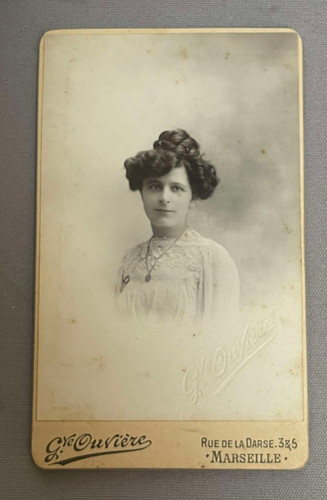 Ancienne photographie cdv - ancienne,