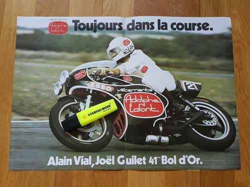 Poster vintage bol - bol, 1977