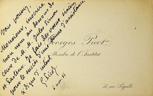 S georges picot - ✒,