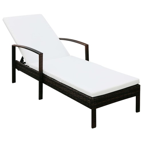 Chaise longue avec accoudoirs - longue,