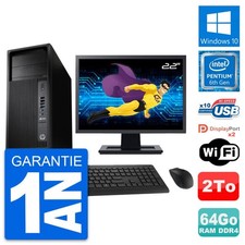 PC Tour HP Z240 MT Ecran 22"
