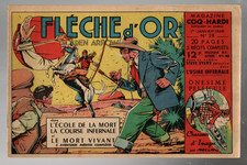 MAGAZINE COQ-HARDI n°28. Flèche d'or.  Marijac 1948