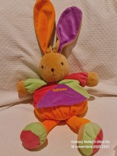 Doudou Peluche Plat Lapin