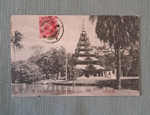 Cpa postcard calcutta the - cpa,, calcutta,