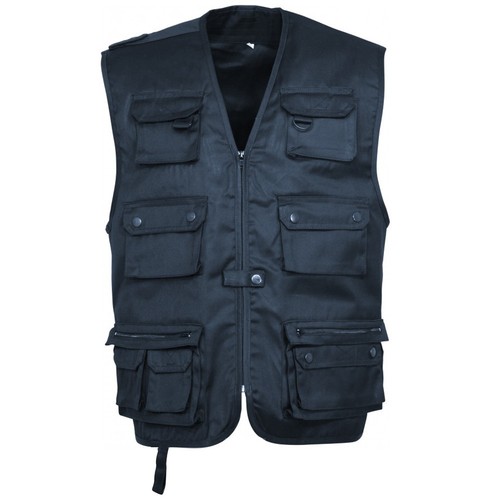 Gilet sans manche multi poches - gilet,