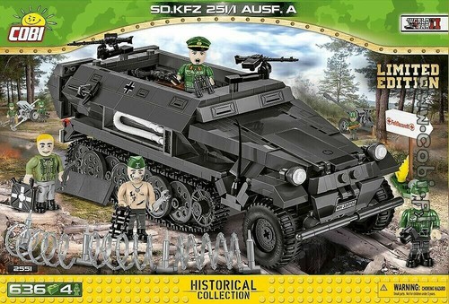 Cobi 2551 hanomag - 2551, sd.kfz.251/1