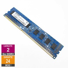 Barrette Mémoire 2Go RAM DDR3