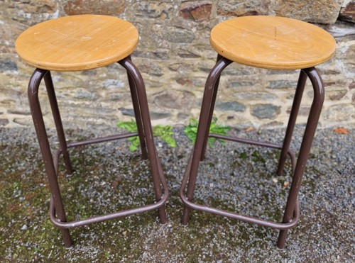 Paire tabourets hauts - de,