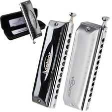 12 Hole Chromatic Harmonica C