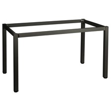 Cadre de table pour la maison, bureau, pied carré, noir, NY-A057, 176x76 cm