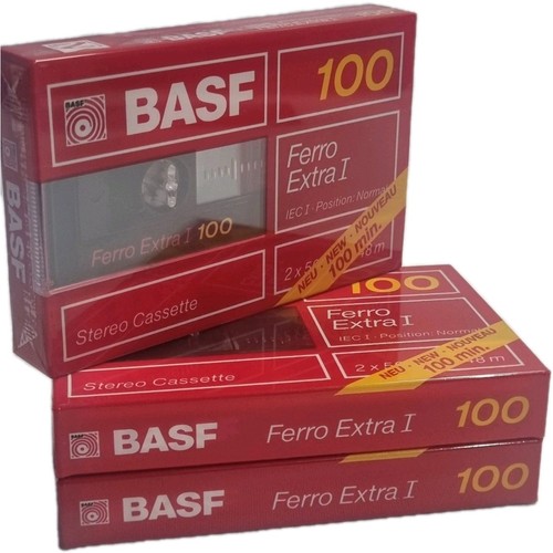 Cassettes basf ferro extra - basf, i
