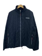 Veste Matelassée Zippée Nigel Cabourn En Polyester Noir D'Occasion