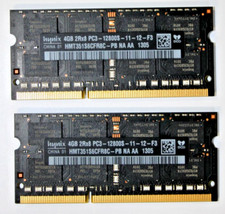 Lot de 2x4Go DDR3 SO-DIMM Hynix PC3-12800S (8 Go total) china 01