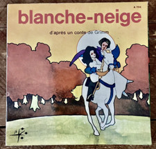 45 tours blanche neige d'apres