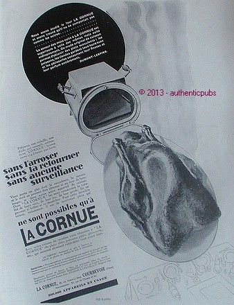 Publicite cornue four - publicite,