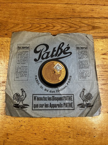 Disques pathe centre - disques,