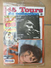 45 TOURS DE COLLECTION N° 16 JOHNNY HALLYDAY MARIE LAFORET NEUF + 2 CD