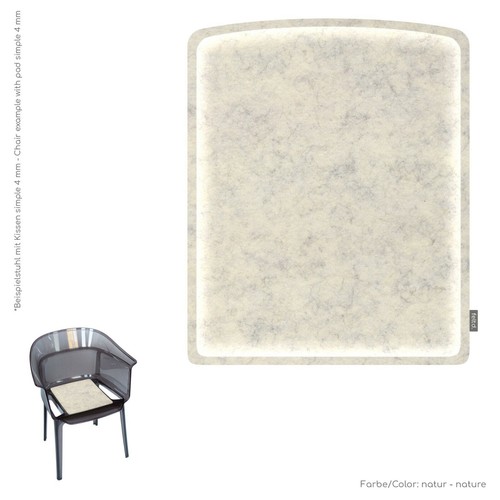 Eco felt pillow suitable - felt,