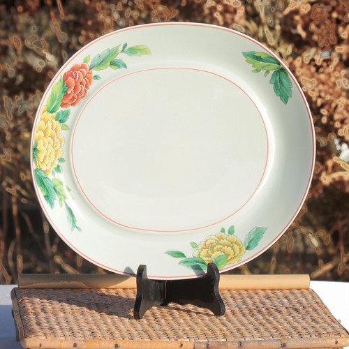Grande assiette plat ovale