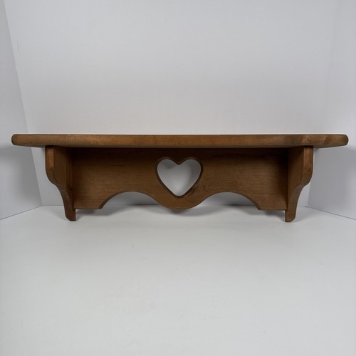 Vintage Handmade Wooden Shelf