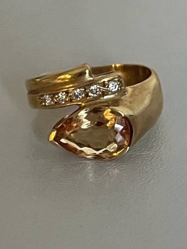 7381 bague vintage croisée - bague,