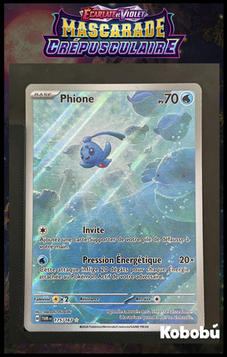 Carte pokémon phione - pokémon, 175/167