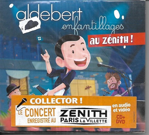 Dvd digipack aldebert - cd, +