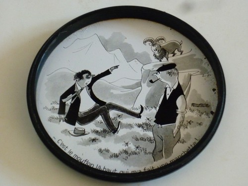 Dessous verre publicitaire - de,